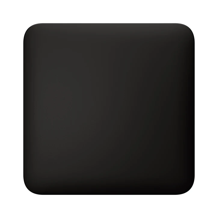 Заглушка монтажної коробки Ajax CoverPlate SoloCover CP Black (2890076372)