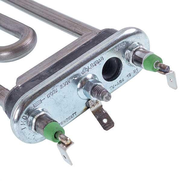 ТЭН C00255452 для стиральной машины Ariston/Thermowatt 170 мм 1700W с термодатчиком (00000038529) - фото 4