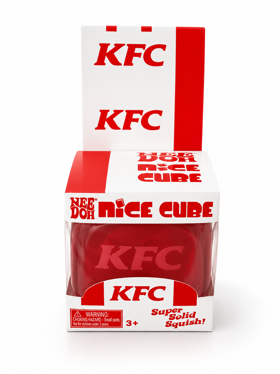 Игрушка квиш-антистресс NeeDoh Nice Cube KFC кубик льда 5,7 см (36620782) Игрушка квиш-антистресс NeeDoh Nice Cube KFC кубик льда 5,7 см (36620782)