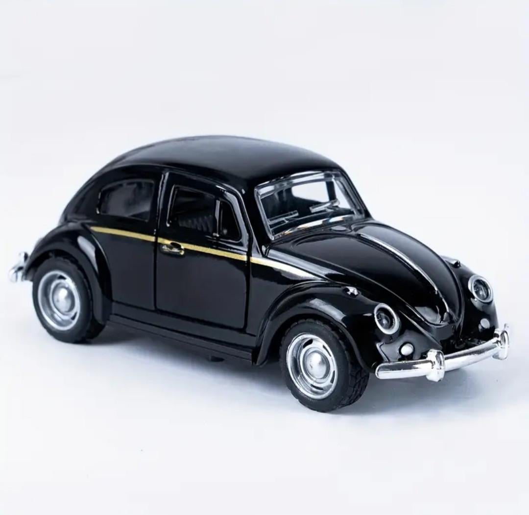 Іграшкова модель автомобіля Beetle 1967 1:32 металева Чорний (27829466)