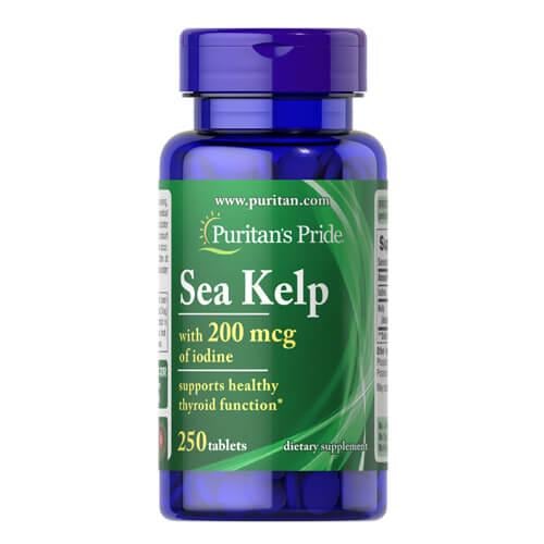 Йод Puritan's Pride Sea Kelp 200 mcg 250 Tablets (32292)