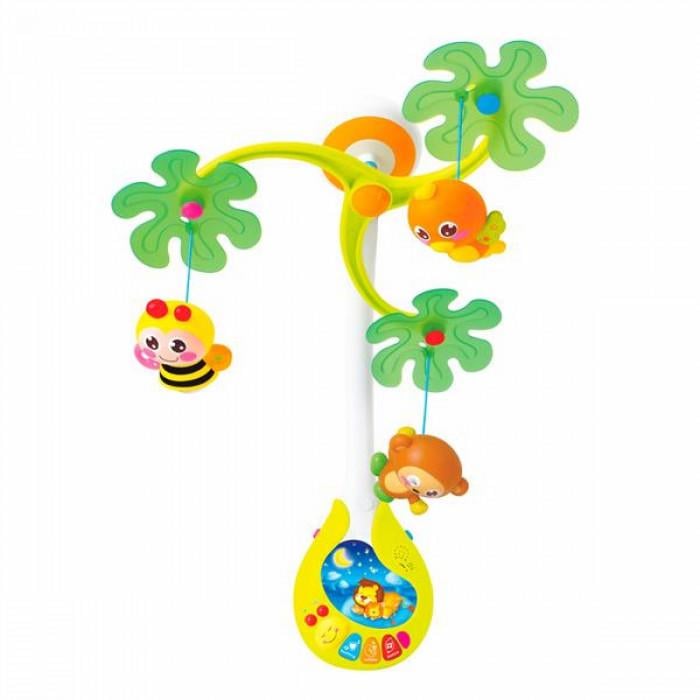 Мобиль-ночник музыкальный Limo Toy 818 карусель с подвесными элементами Веселый остров (1979191380) - фото 8