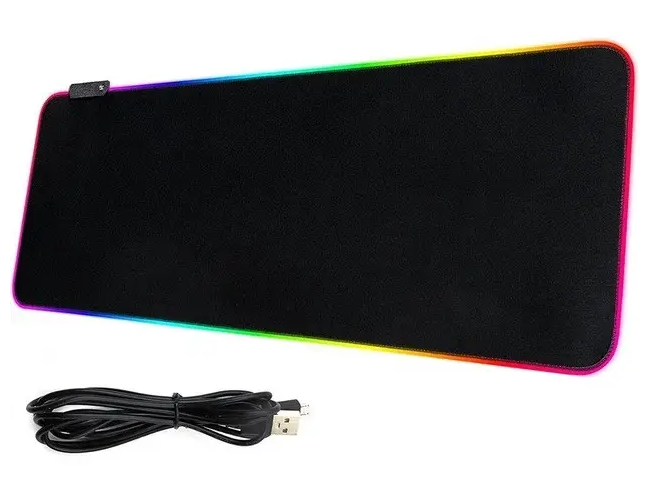 Коврик для мышки GMS WT-5 USB с RGB-подсветкой 1,8м (36147294)