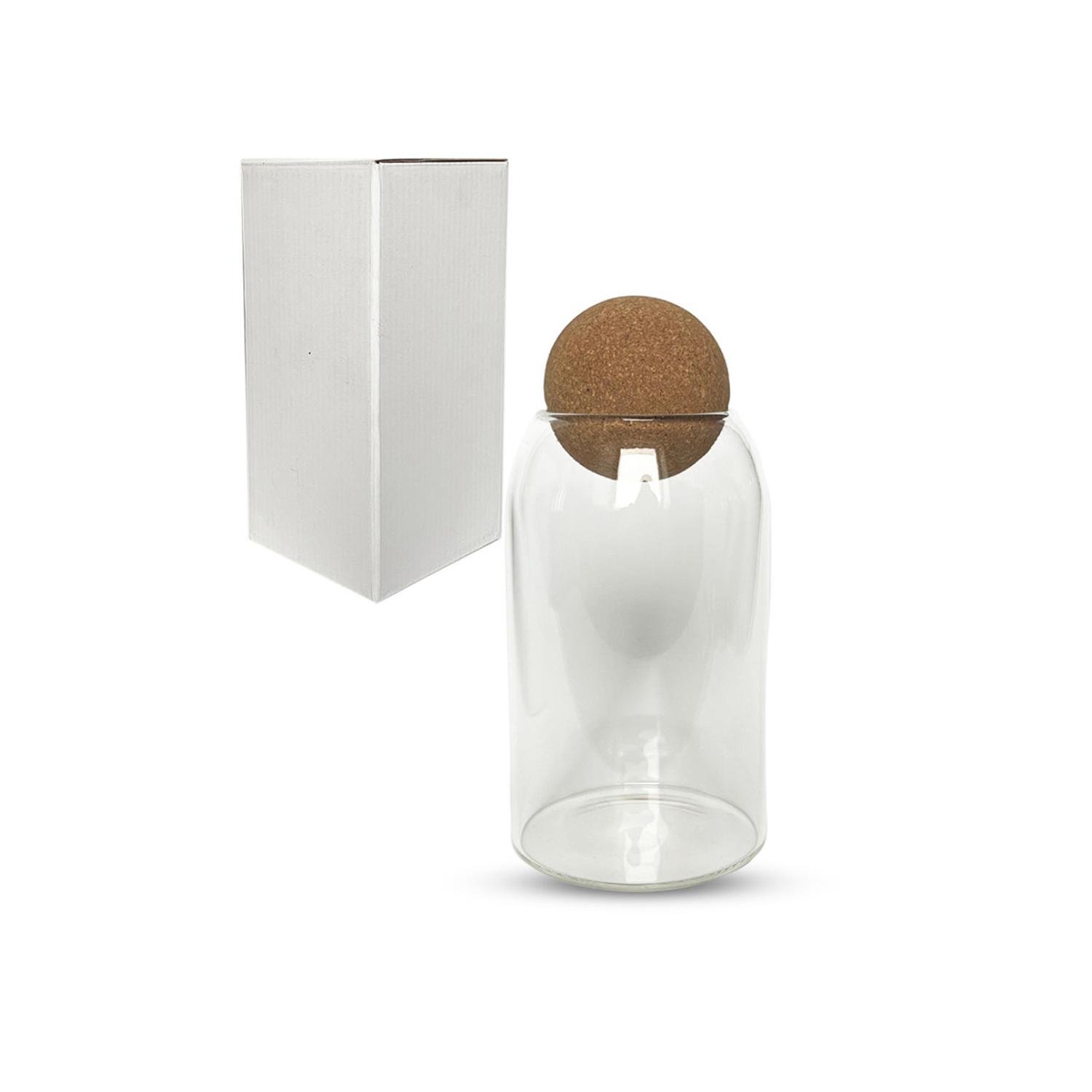 Банка с крышкой для хранения сыпучих продуктов 800 мл (87086)