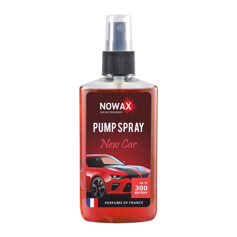 Ароматизатор Nowax Pump Spray New Car, 75ml с распылителем