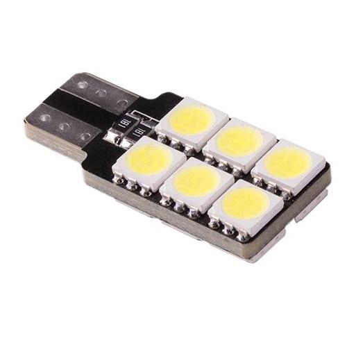Лампа габаритная PULSO LP-182166 LED T10 12SMD-5050 CANBUS 12 V 1,5 W 192 lm White