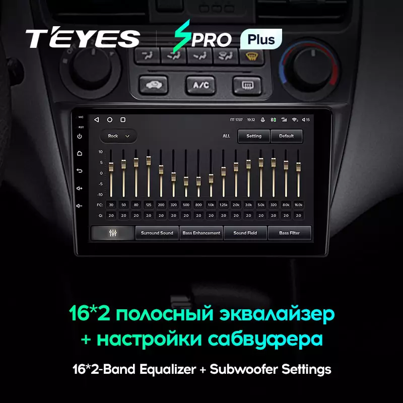 Автомагнітола штатна Teyes SPRO Plus для Honda Accord 6 1997-2002 Android SPRO PLUS 6+128G Wi-Fi/4G (1680500738) - фото 4