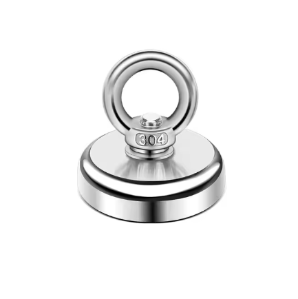 Магнит неодимовый поисковый с кольцом до 40 кг 42х39 мм Магнит неодимовый поисковый с кольцом до 40 кг 42х39 мм