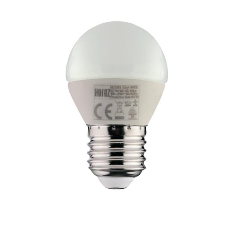 Світлодіодна лампа-куля HOROZ ELECTRIC SMD 4W 4200K E27 250 Lm 175-250V (001-005-0004-161) Світлодіодна лампа-куля HOROZ ELECTRIC SMD 4W 4200K E27 250 Lm 175-250V (001-005-0004-161)
