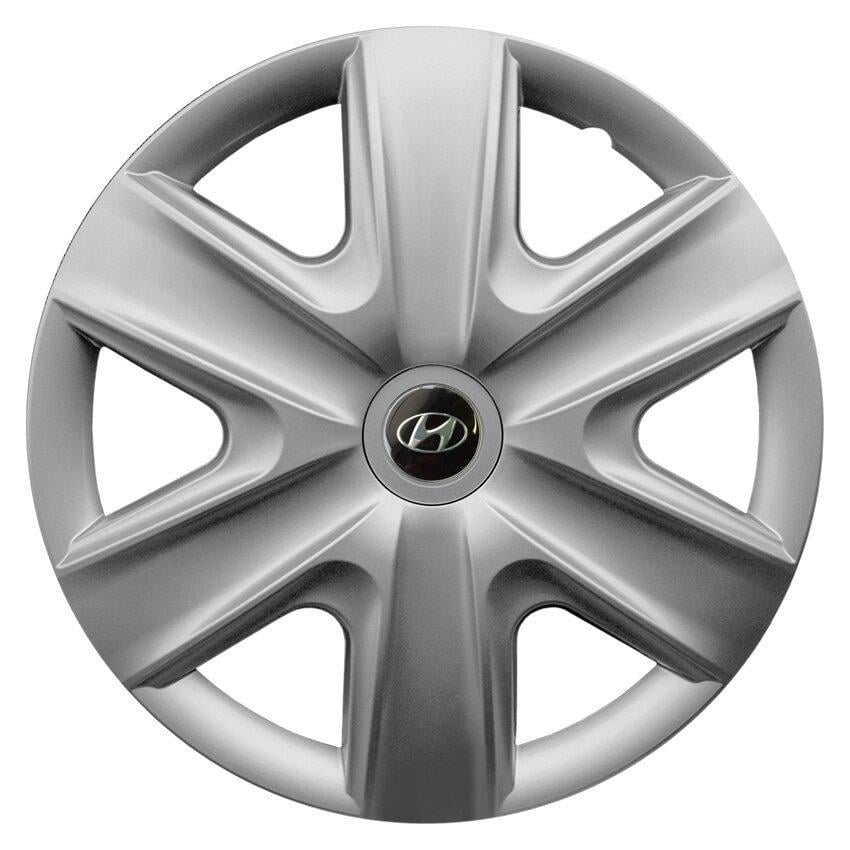 Комплект колпаков JAWOPLAST Hexan R13 для Hyundai 4 шт. Silver (28434683)