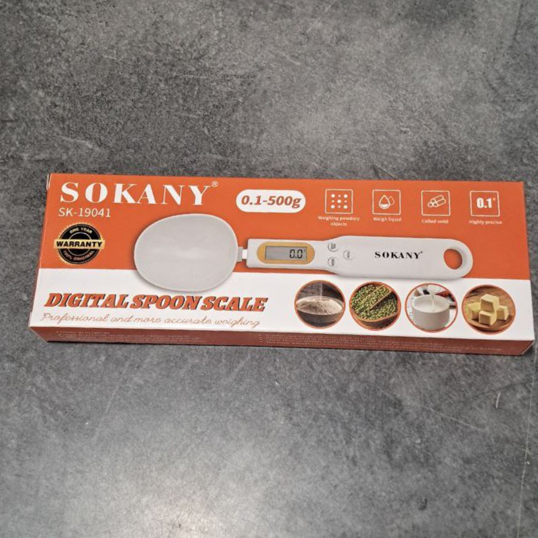 Ложка мерная Sokany SK-19041 электронная с дисплеем и весами (7348) - фото 5