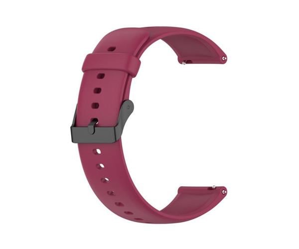 Ремешок для смарт-часов Silicone Realme Watch 2/Watch 2 Pro/Watch 3 Малиновый