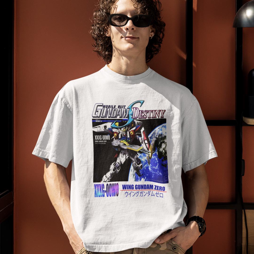 Футболка унисекс Gundam Destiny L Белый (0000013085) Футболка унисекс Gundam Destiny L Белый (0000013085)