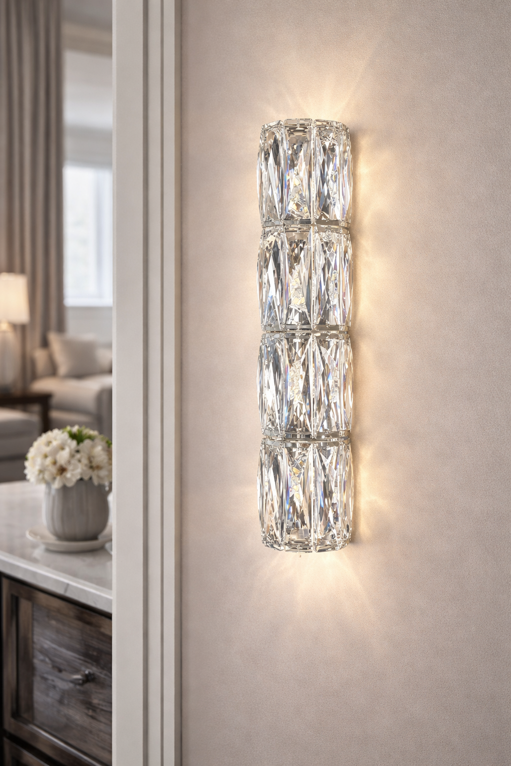 Настенный светильник PRISENTA Led нейтральный свет 14W (20486/100*400СН)