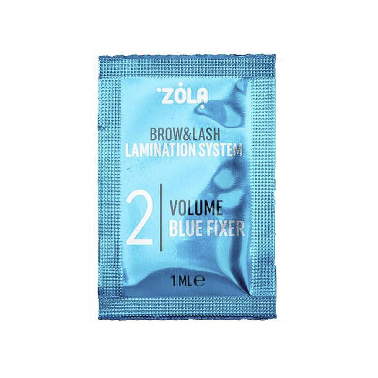 Состав для ламинирования ZOLA Color Lab Volume Blue Fixer в саше 1 мл (011144) Состав для ламинирования ZOLA Color Lab Volume Blue Fixer в саше 1 мл (011144)