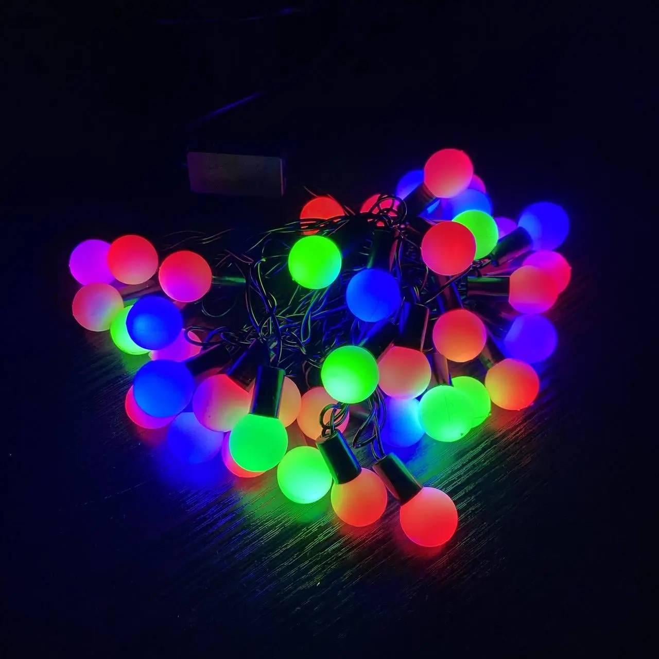 Гирлянда матовые шары RD-7102 40 Led 5 м Разноцветный (FG2)