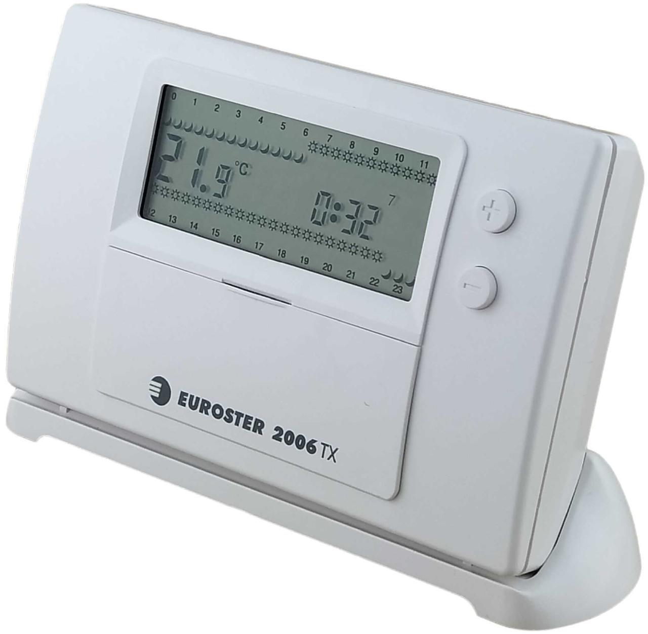 Програматор температури Euroster 2006 TXRX безпровідний тижневий (28414664) - фото 7 Програматор температури Euroster 2006 TXRX безпровідний тижневий (28414664) - фото 7