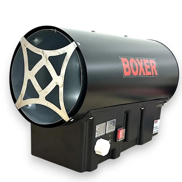 Пушка газовая тепловая BOXER BX-348 40 кВт 1200 м3/ч со шлангом и редуктором