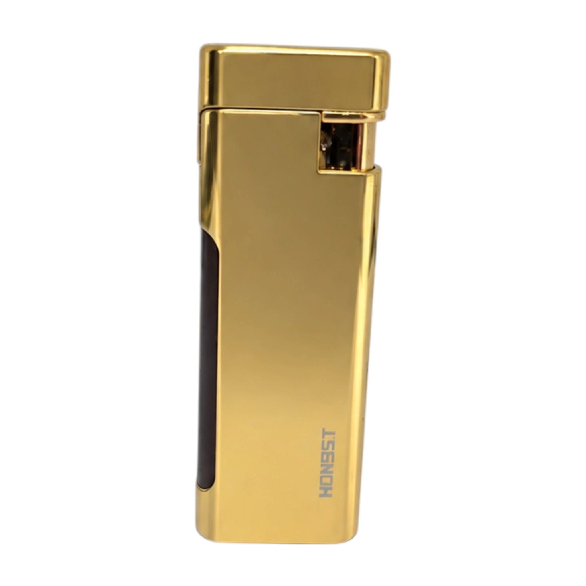 Турбо-зажигалка Газовая TIGER D612 в подарочной коробке Gold (11501)