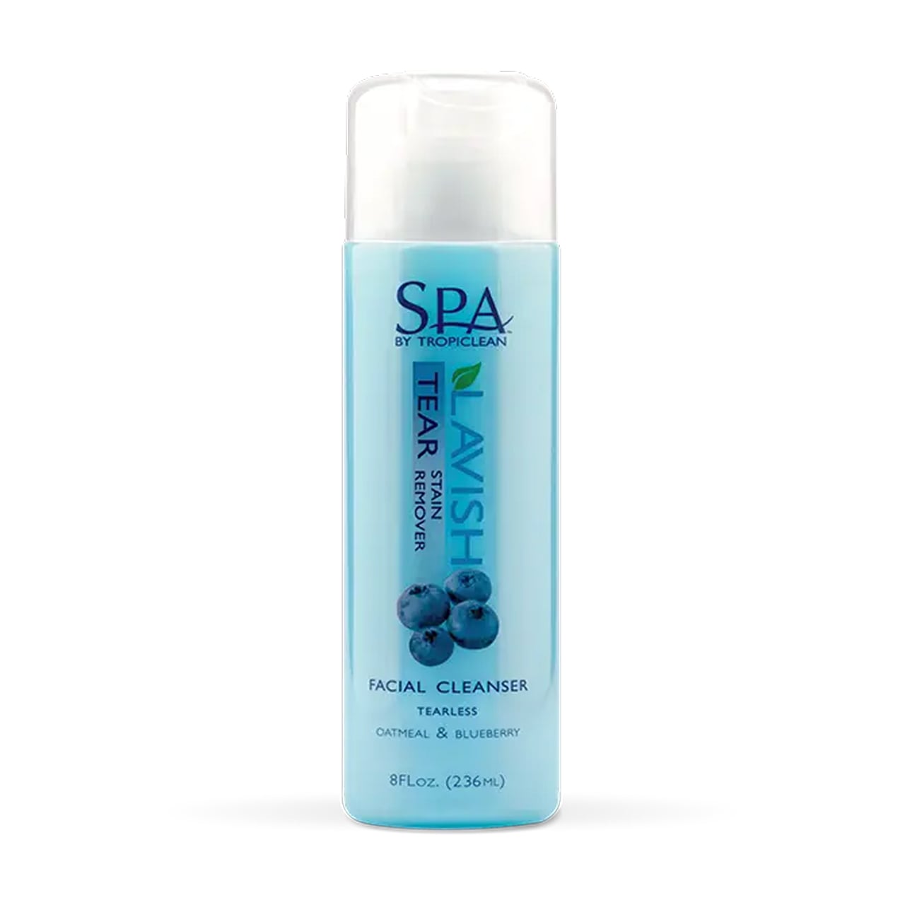 Гель TropiClean SPA Tear Stain Facial Remover 236 мл для умывания слезных дорожек вокруг очей с черникой (700260)
