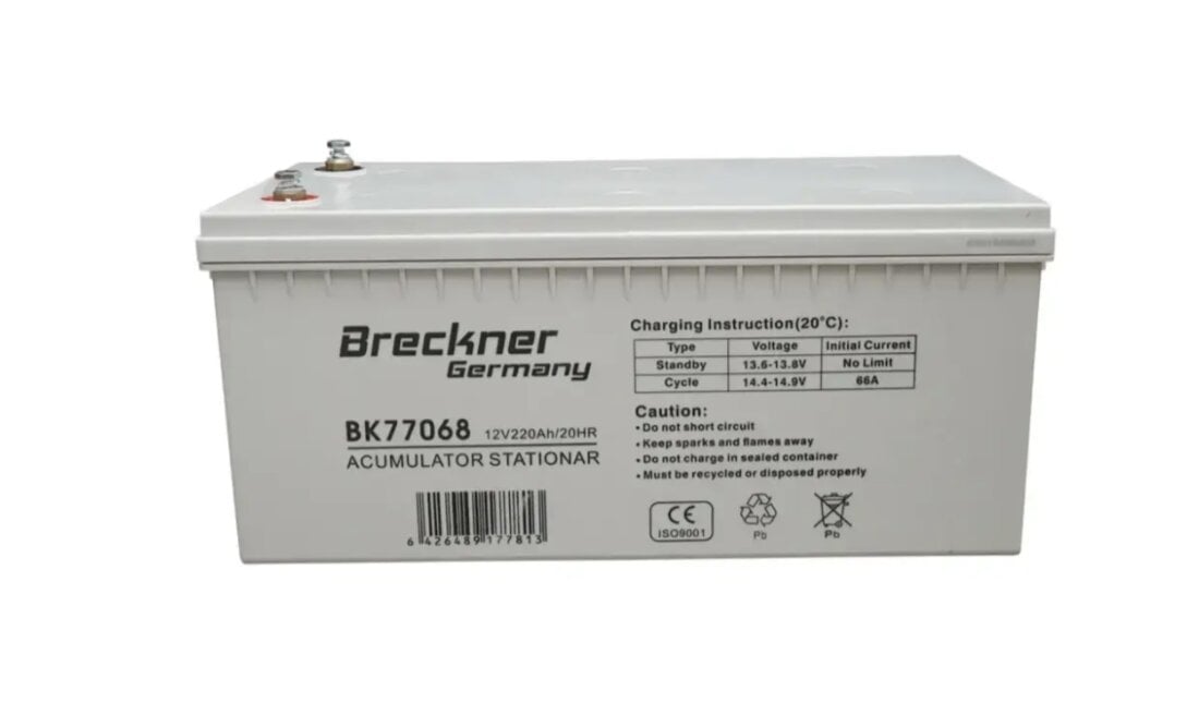 Аккумулятор гелевый Breckner Germany 12 В 85 Ah (210213)