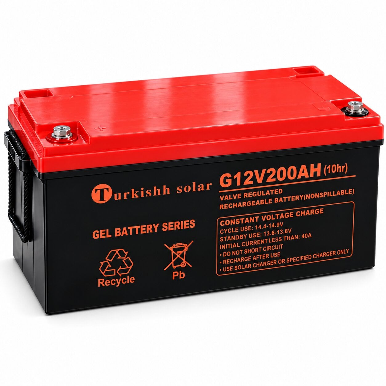 Аккумулятор гелевой Turkish Solar 12V 200 Ah