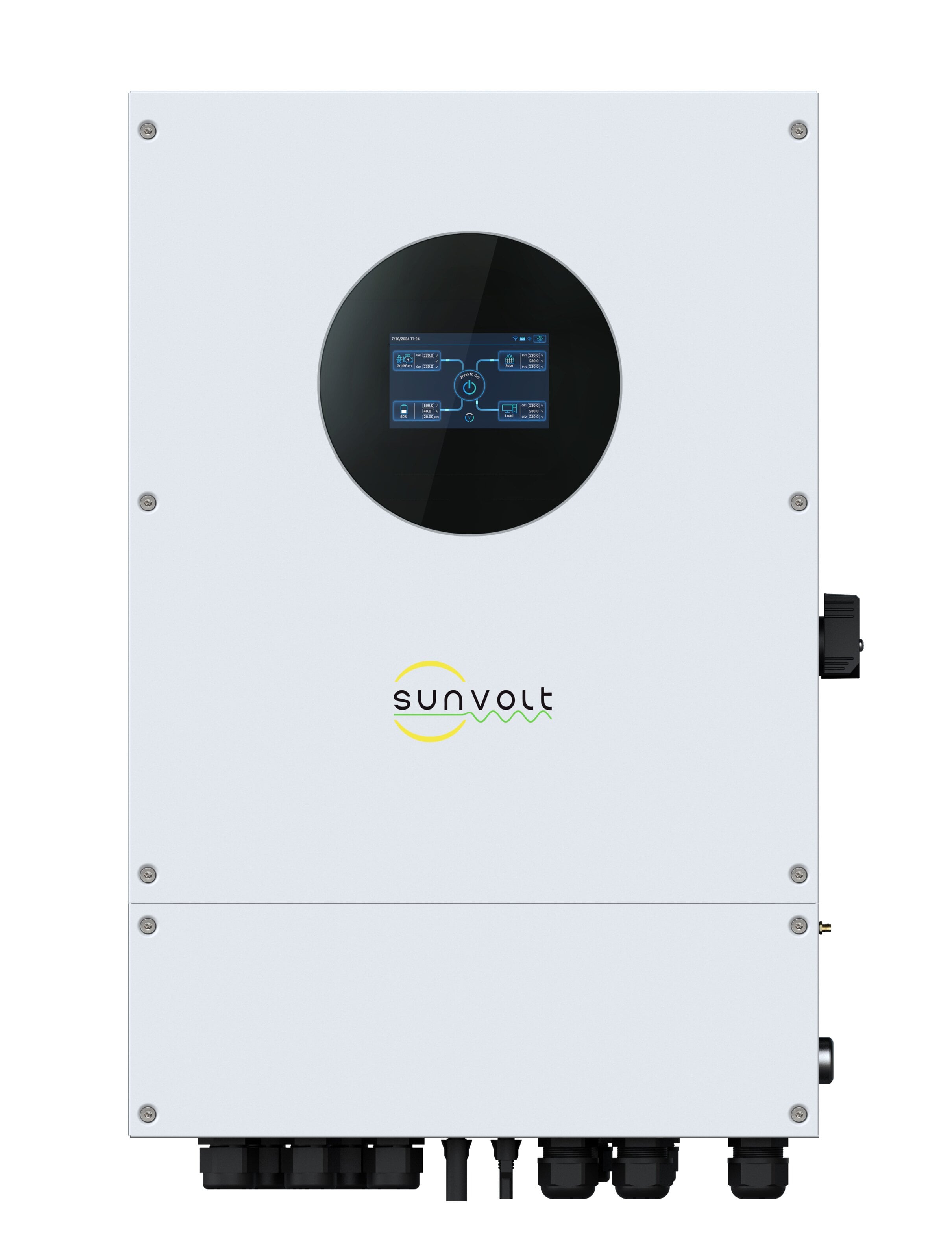 Інвертор гібридний SunVolt Infini V4 WP 6KW PLUS, 6 кВт (96-142458-00G) Інвертор гібридний SunVolt Infini V4 WP 6KW PLUS, 6 кВт (96-142458-00G)