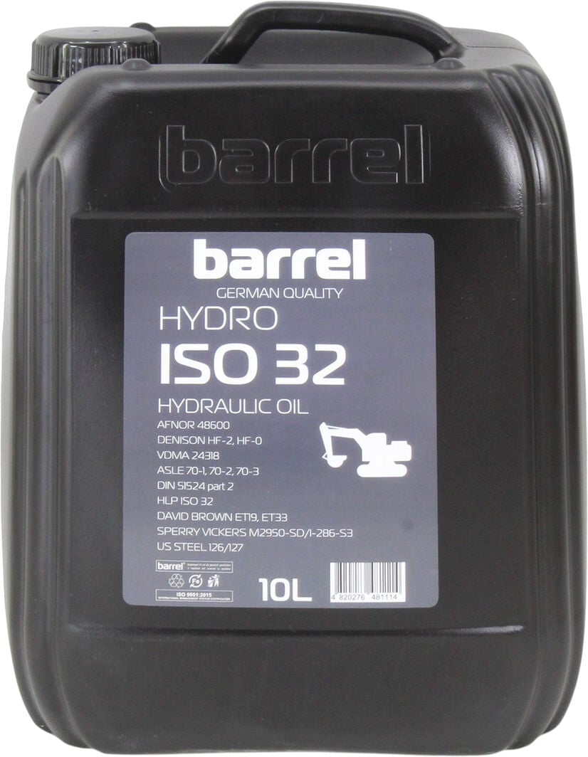 Гідравлічне мастило Barrel ISO 32 HYDRO ISO 32 10 л (48021044800)