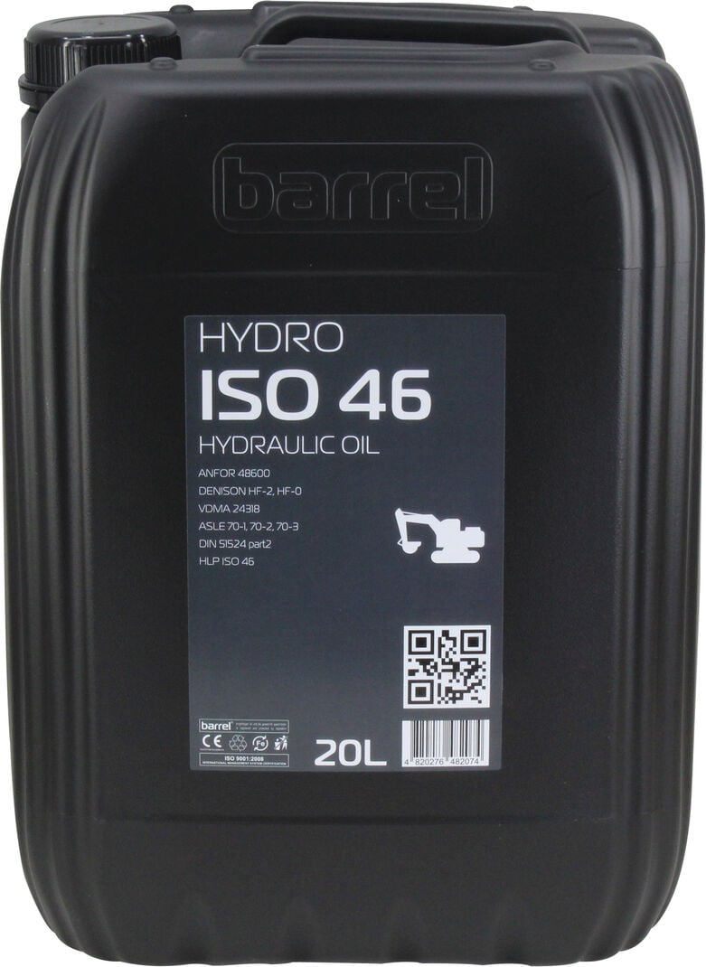 Гидравлическая смазка Barrel ISO 46 HYDRO ISO 46 20 л (40748349)
