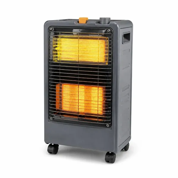 Обігрівач інфрачервоний Domotec MS-6607 газ 4200 Вт + електро 1200 Вт