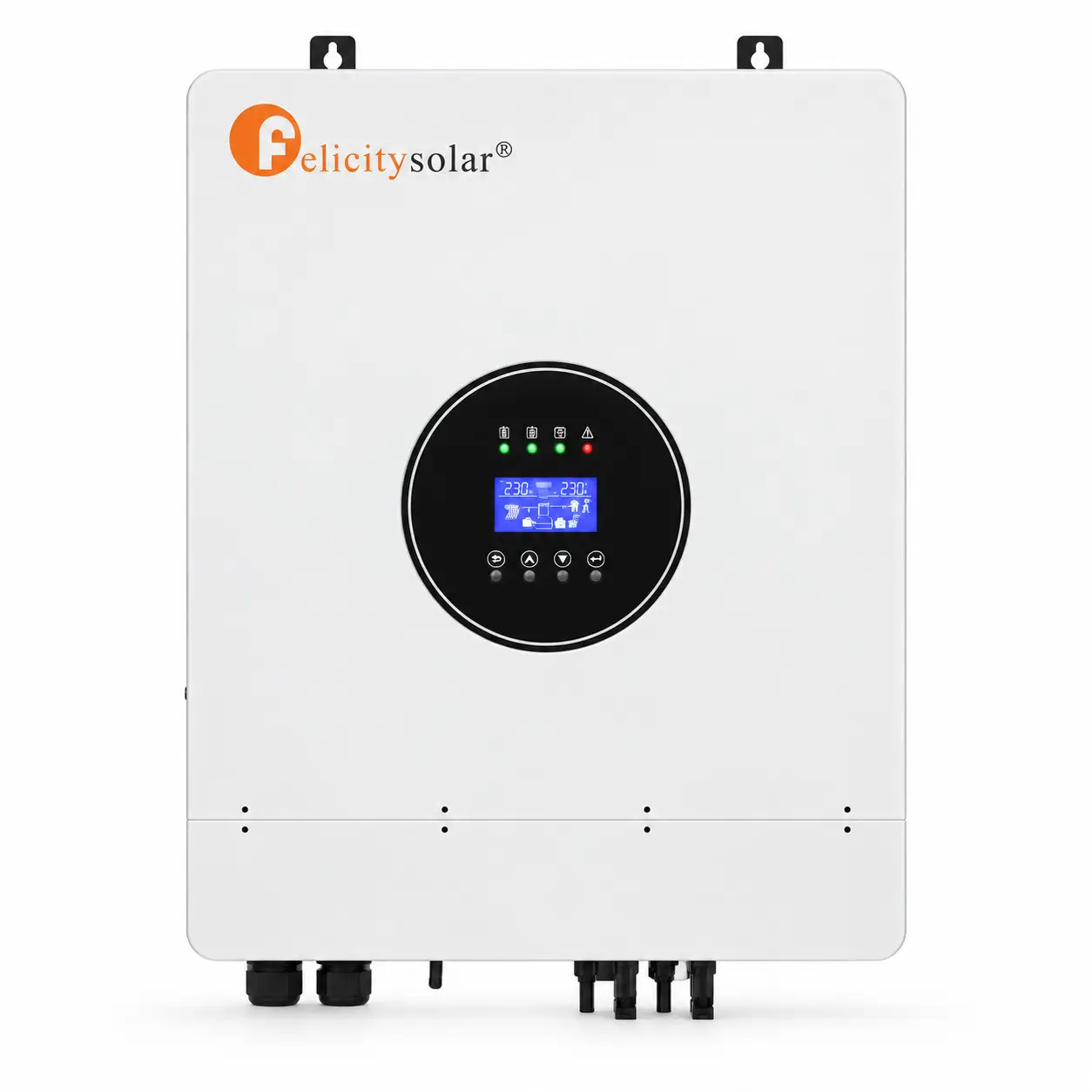 Инвертор гибридный Felicity IVEM6048-II 6 кВт 48В MPPT чистая синусоида Wi-Fi для солнечных панелей LiFePO4 параллельное подключение до 12 шт,
