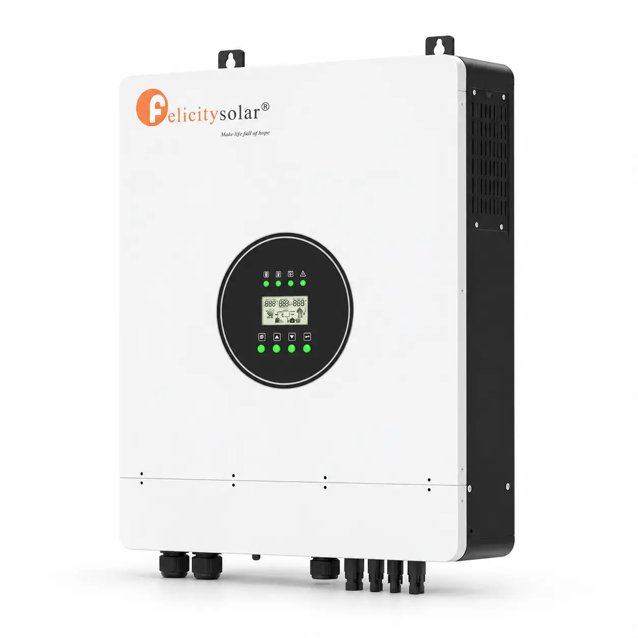Инвертор гибридный Felicity IVEM8048-II 8 кВт 48В MPPT 150А чистая синусоида Wi-Fi 2 MPPT для солнечных панелей и резервного питания