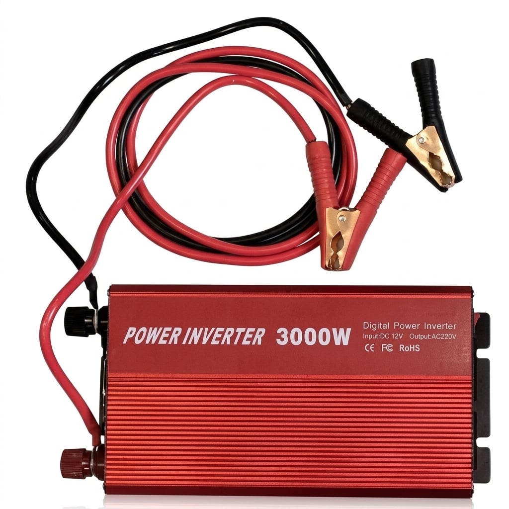 Инвертор Grandio 12V в 220V 1200W с модифицированной синусоидой пик 3000W Красный (38923170) Инвертор Grandio 12V в 220V 1200W с модифицированной синусоидой пик 3000W Красный (38923170)