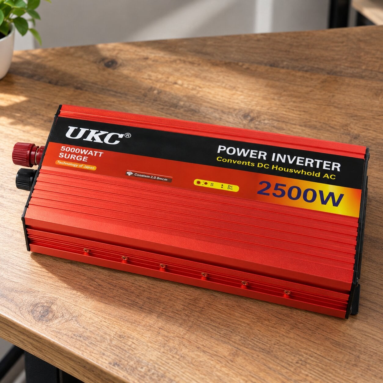 Инвертор напряжения 2500 Вт 12В 220В с USB и функцией плавного запуска устройств (38942923) Инвертор напряжения 2500 Вт 12В 220В с USB и функцией плавного запуска устройств (38942923)