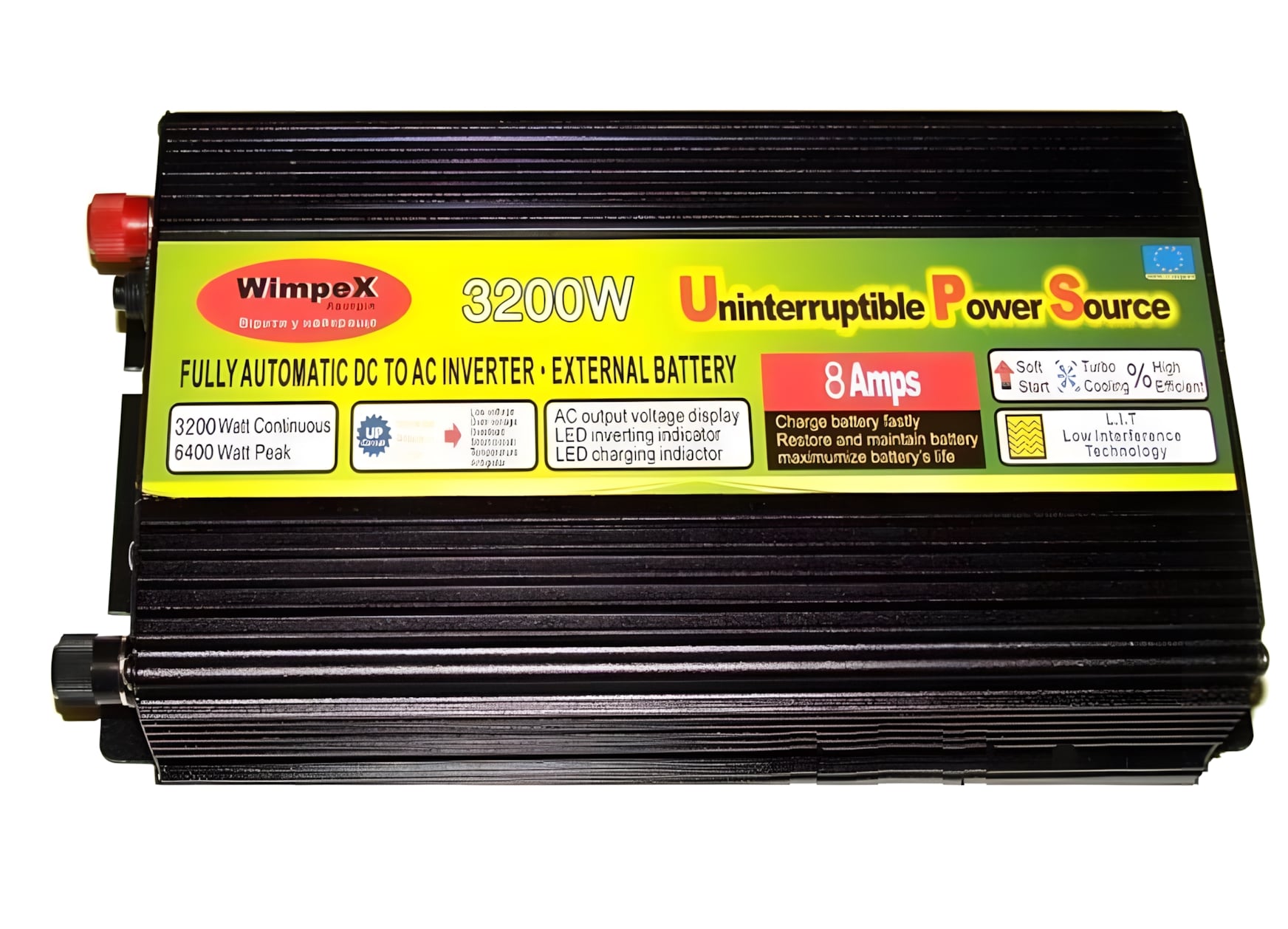 Автомобильный инвертор Wimpex 12-220V 3200W (1856375595)