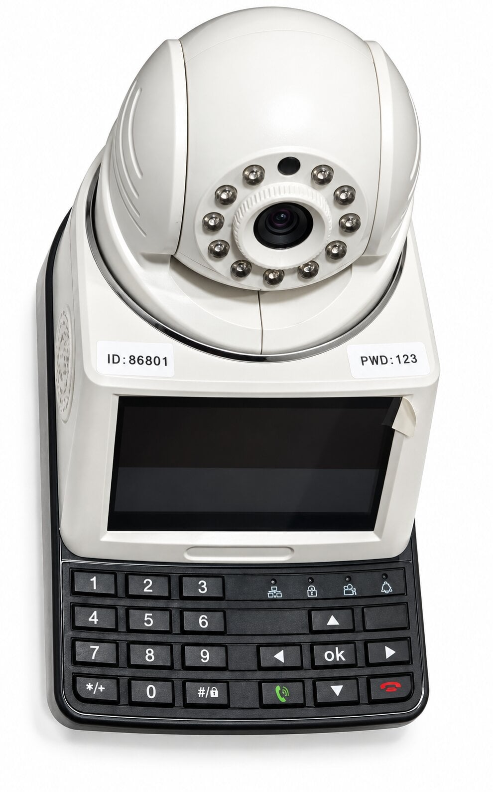 IP-камера видеонаблюдения HG160WA с дисплеем (4828344)