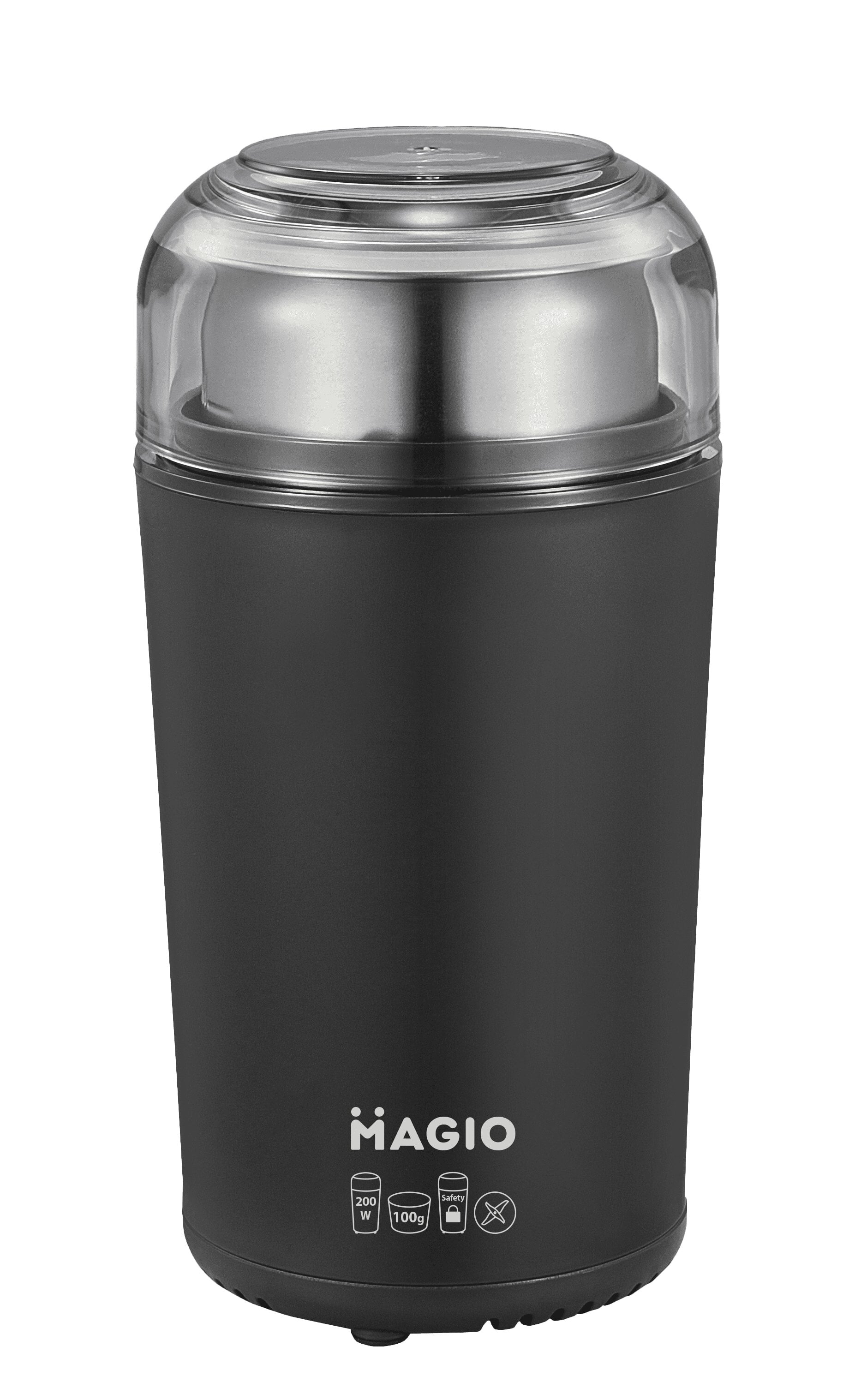 Кофемолка Magio MG-193 до 200 Вт 100 г Черный (PH01100)