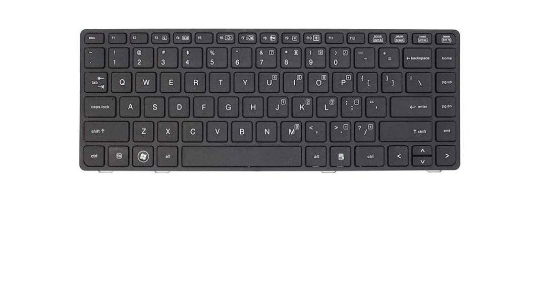 Клавiатура Power для ноутбука HP Elitebook 8460P ProBook 6460b чoрний фрейм Чoрний