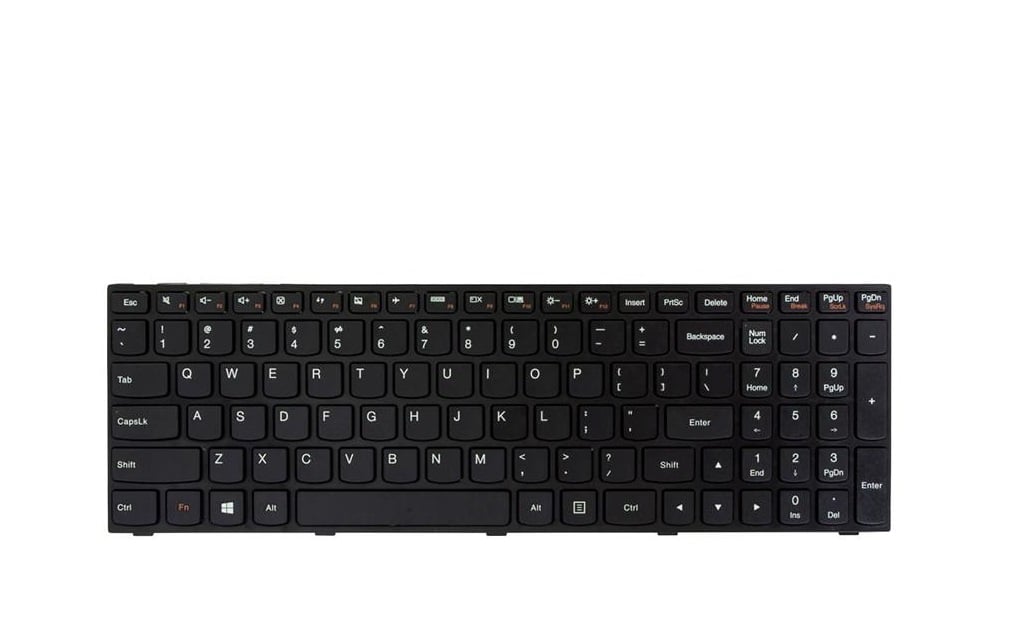 Клавиатура Power для ноутбука IBM/Lenovo B50-30 IdeaPad Z50-70 черный фрейм Черный