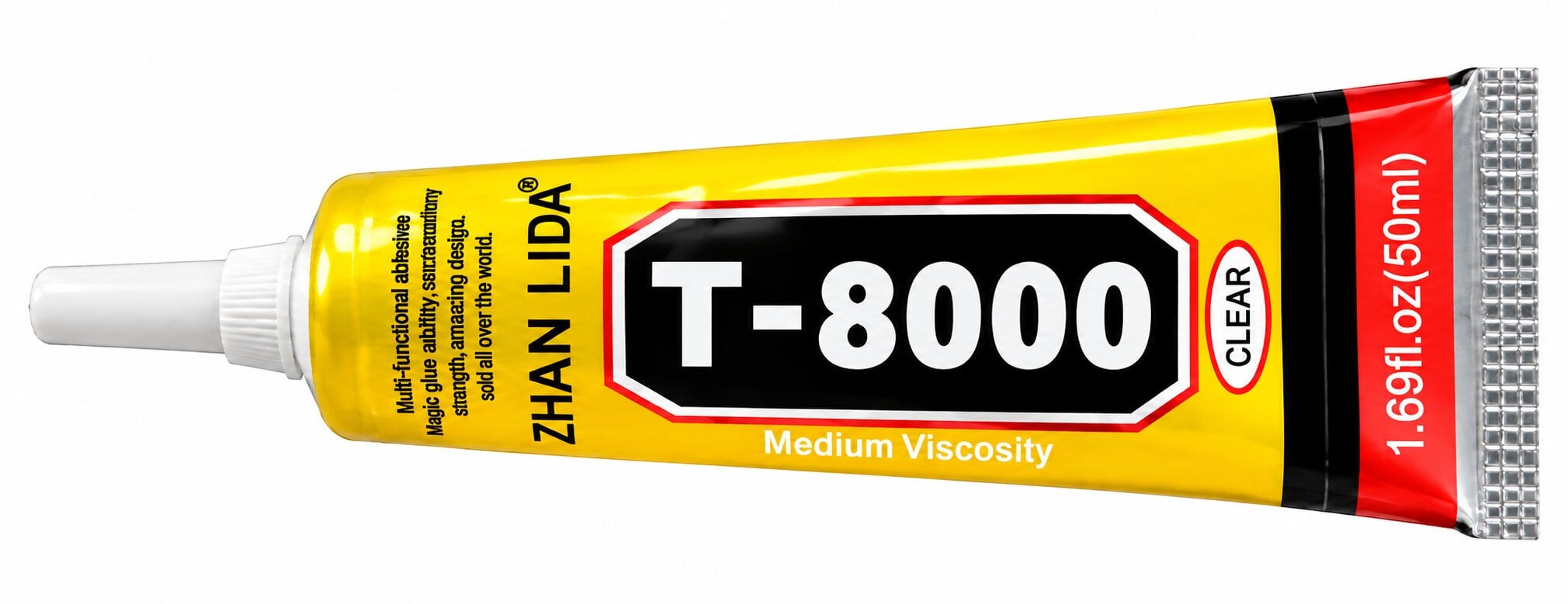 Клей для ремонта смартфонов T8000 прозрачный 50 мл (29771824)