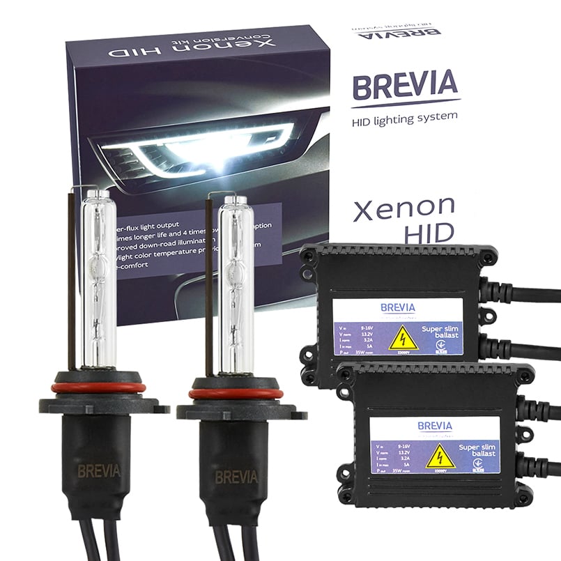 Комплект ксенона Brevia HB4 5000К+Super Slim Ballast (15652)