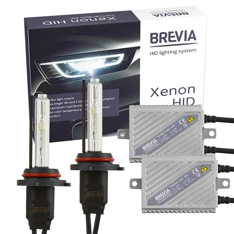 Комплект ксенона Brevia HB4 5000К+Super Slim Canbus (15653)