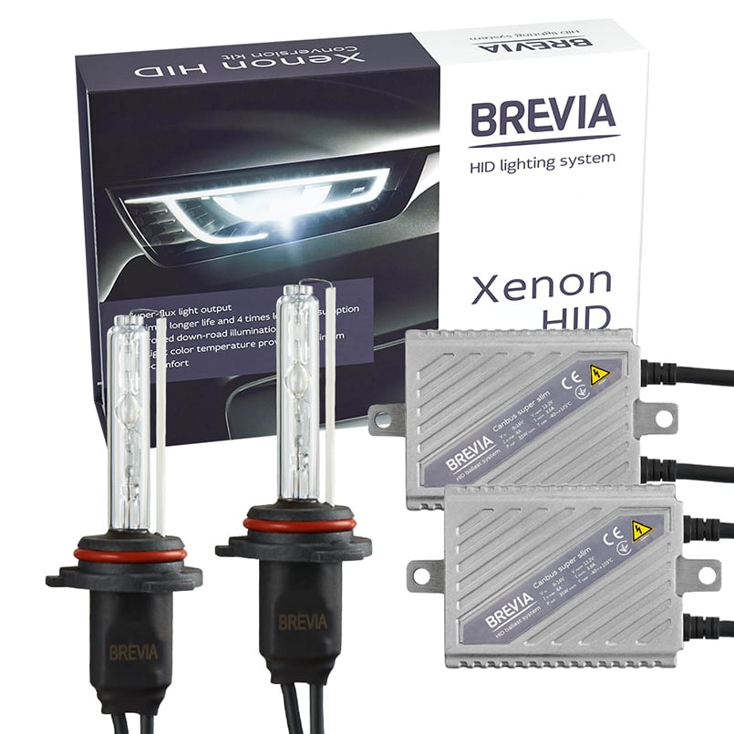 Комплект ксенона Brevia HB4 6000К+Super Slim Canbus (15663)