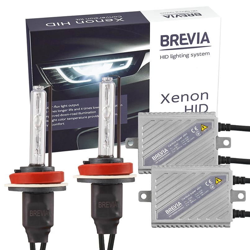 Комплект ксенона Brevia Н11 4300К+Super Slim Canbus (15943)