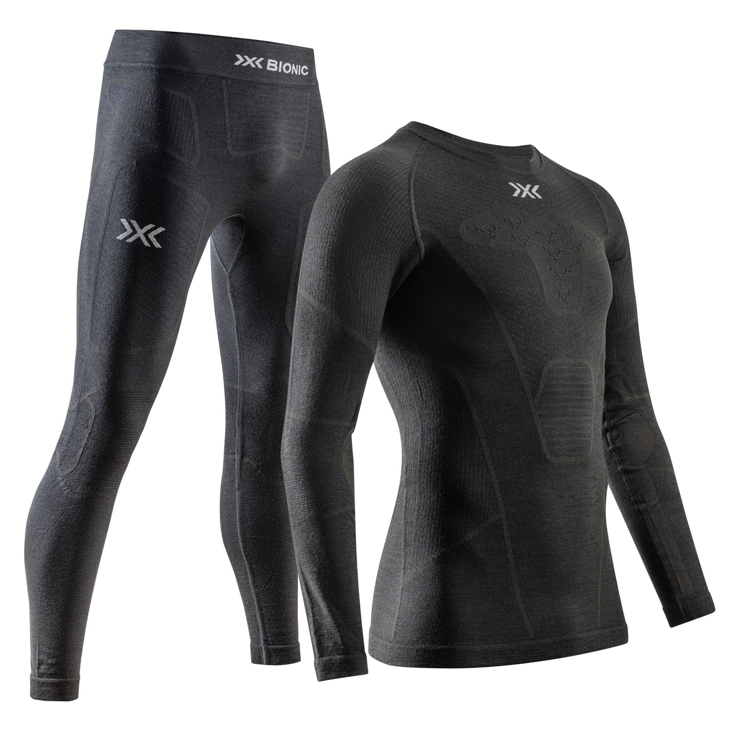 Комплект термобілизни чоловічий X-Bionic Symbio Merino Set XM-YTB2W24M+XM-YPP2W24M-B001 M Opal/Black (38807351)