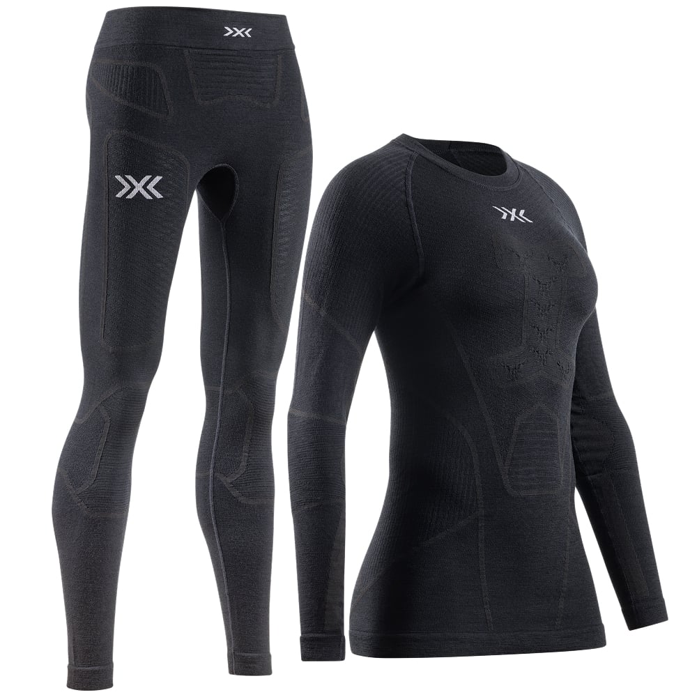 Комплект термобелья женский X-Bionic Symbio Merino Set XM-YTB2W24W+XM-YPP2W24W-B001 S Opal/Черный (38807971)