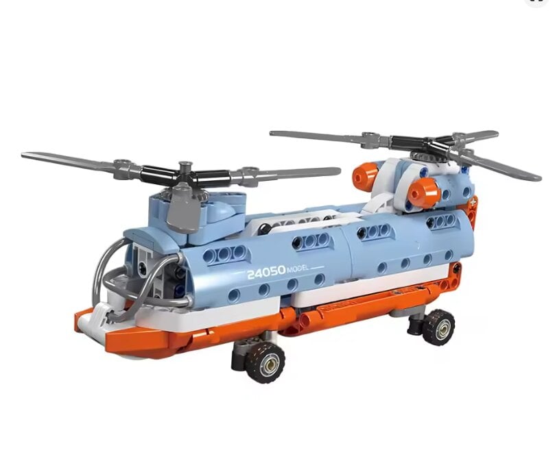 Конструктор вертолет с тандемным ротором Tandem Rotor Helicopter Mould King 270 дет. (38821428) Конструктор вертолет с тандемным ротором Tandem Rotor Helicopter Mould King 270 дет. (38821428)