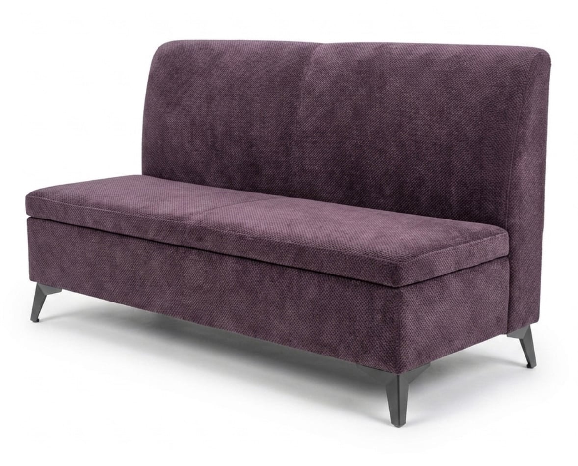 Диван Скамейка Bari Mebli 120×90×70 см Фиолетовый (55543)
