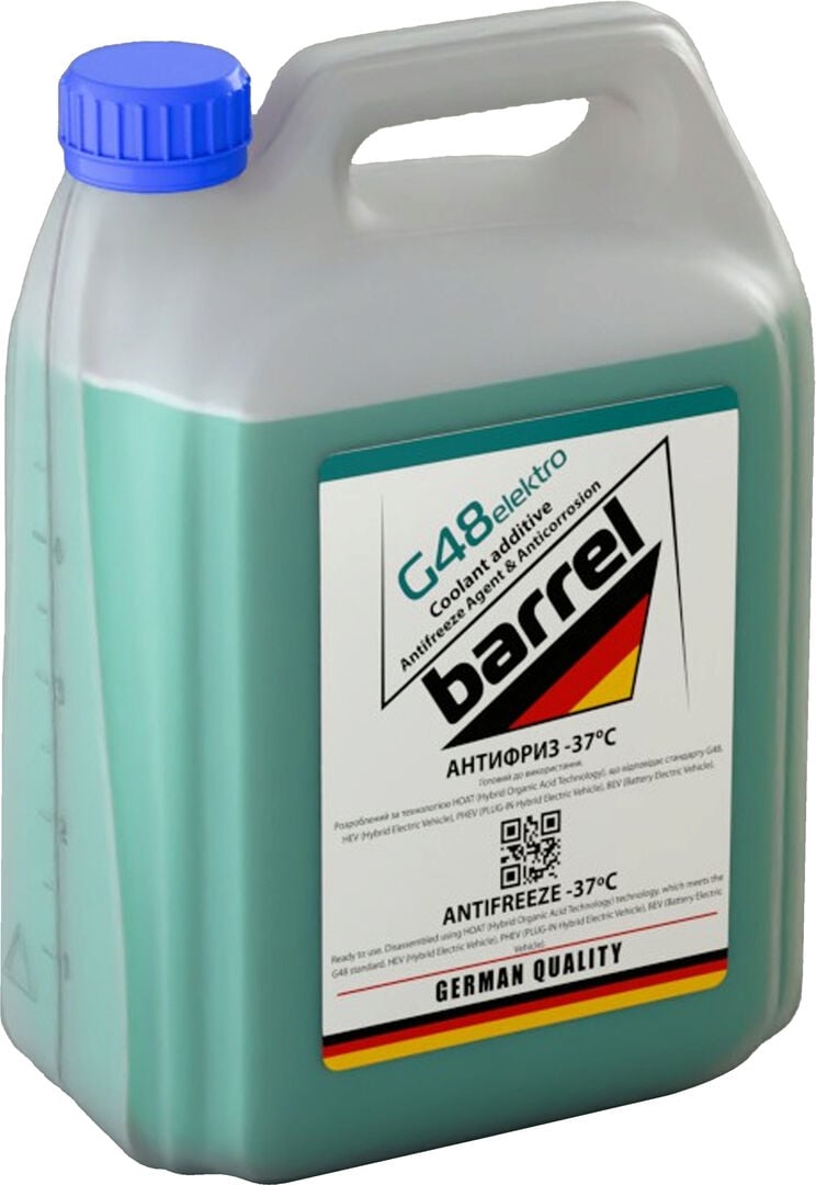 Тосол антифриз Barrel -37 G-48 elektro 5 л Синий (48021044886) Тосол антифриз Barrel -37 G-48 elektro 5 л Синий (48021044886)