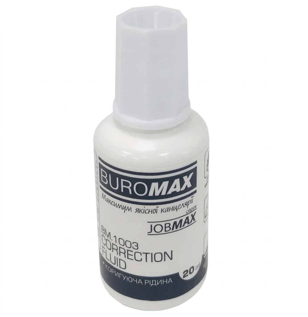 Коректор Buromax fluid JOBMAX 20 мл (BM.1003)